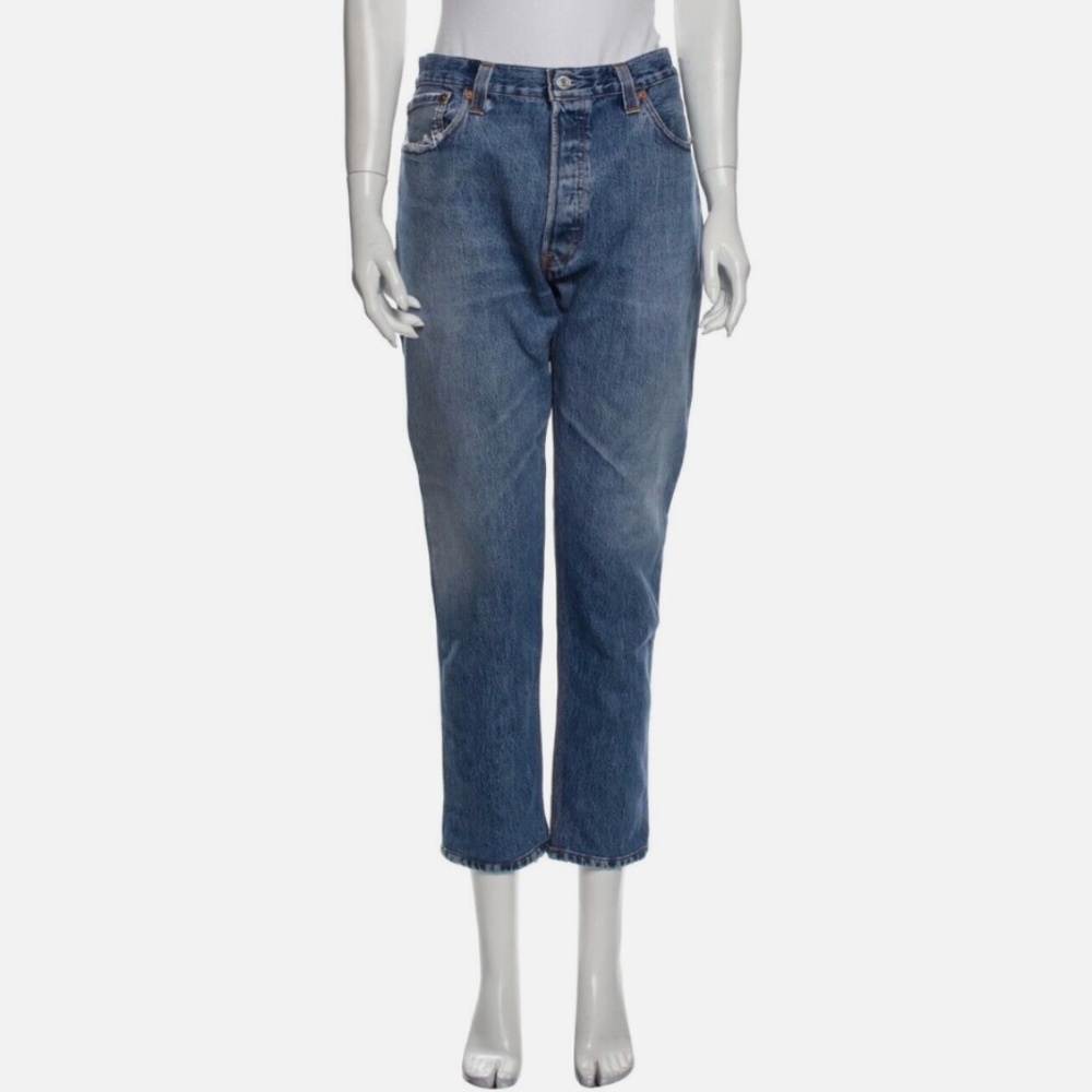 ★Org$350 Re/Done Levis High Rise Straight Taper Denim 27★